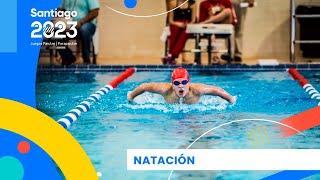 NATACIÓN  Panamericanos y Parapanamericanos Santiago 2023 [upl. by Eadahs342]