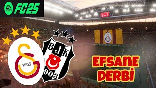 NEFESLERİ KESTİ  Galatasaray  Beşiktaş  Trendyol Süperlig 10 Hafta  EA FC 25 PS4 [upl. by Cole302]