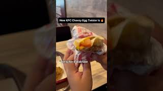 KFC Cheezy Egg Twister 🔥🔥 kfcmalaysia [upl. by Dannie]