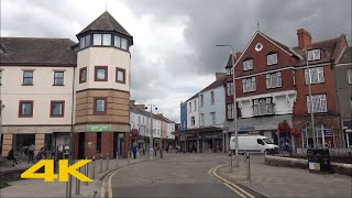 Llanelli Walk Town Centre【4K】 [upl. by Resa]