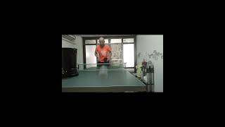 Table tennis practiceforehand push and backhand push [upl. by Brause]