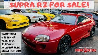 SUPRA RZ FOR SALE TWIN TURBO 6MT YEAR 1994 [upl. by Tlihcox]