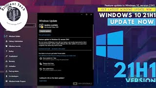 How to get windows 10 21H1 update now  upgrade from version 20H2 [upl. by Liesa392]