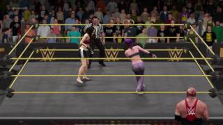 WWE 2K17 Introducing Shelby Marx  CAW Showcase [upl. by Mellisent]