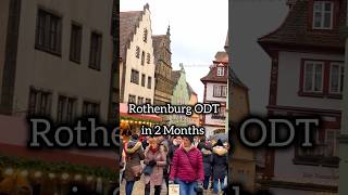 Rothenburg ob der Tauber Christmas Market is a must visit rothenburg [upl. by Erdnael]