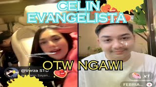 FEBRI LIVE BARENG CELINE EVANGELISTA  CELINE OTW NGAWI [upl. by Tenneb]