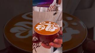 Seahorse latte artshortviralshortsyoutubeshorts [upl. by Aikcin84]