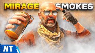 ALL CS2 Mirage Smokes You NEED to Know 2024 [upl. by Nitsirhc]