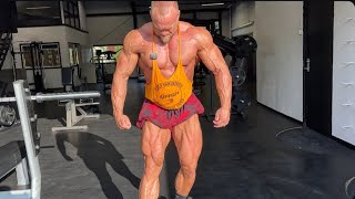 2 dager før konk Bryst og ryggpump på Next Level Gym og Fitness [upl. by Eleon]