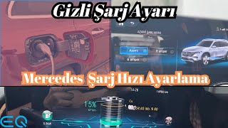 Mercedes’lerde Şarj Hızı Nasıl Ayarlanır I Şarj Hızı Düşürme I Mercedes EQ [upl. by Nilats447]