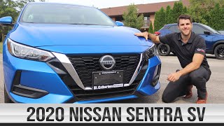 2020 Nissan Sentra SV In Depth Walk Around amp Test Drive [upl. by Neb]