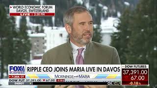 2024 DAVOS on FOX  Brad Garlinghouse Ripple [upl. by Torp]