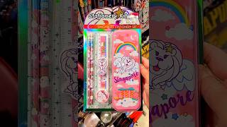 Cute Singapore Stationery Kit 🩷🤍 schoolsupplies [upl. by Hales]