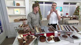 Savannahs Candy Kitchen 36pc Gophers Pralines amp Caramels on QVC [upl. by Naerad]