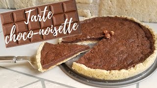 Tarte au chocolat et à la noisette 🍫🌰 [upl. by Asiuqram]