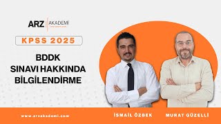 KPSS  BDDK Sınav İlanı Hakkında Bilgilendirme  Murat Güzelli  İsmail Özbek [upl. by Esela]