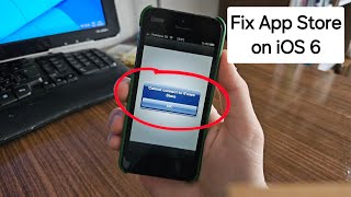 2024 Fix iOS 6 App store quotCannot connect to iTunes Storequot [upl. by Iaoh326]