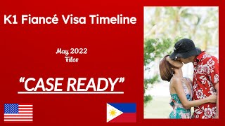 K1 Visa Timeline  Update as of 9202023  Case Ready  Filam Couple 🇵🇭🇺🇸 [upl. by Mizuki]