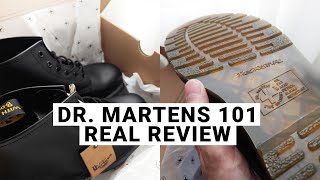 Watch This Before Buying DR MARTENS 101  English Review [upl. by Aiuqram147]