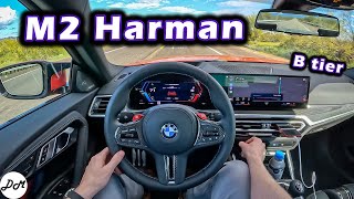 2023 BMW M2 – Harman Kardon 14speaker Sound Review [upl. by Butta786]