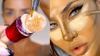 Best Makeup Transformations 2024  New Makeup Tutorials Compilation [upl. by Cavill]