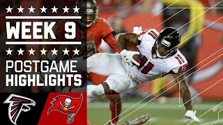 Falcons vs Buccaneers  NFL Week 9 Game Highlights [upl. by Arela]