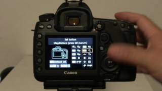 Custom button set up for Flash Function Setting on Canon 5d4 [upl. by Aicercul]