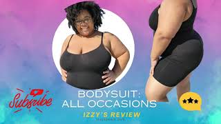 PLUSSIZE BODYSUIT 2X FULL Coverage MID THIGH SHAPERMINT PLUS SIZE BODYSUIT REVIEW [upl. by Nolahp]