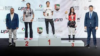 UAE MUAY THAI OPEN CHAMPIONSHIP 2024  AWARD CEREMONY FEMALE CLASS A 54KG [upl. by Haibot340]