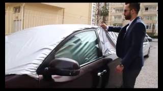 The fastest and easiest car cover ever [upl. by Alhsa]