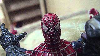 Spiderman Stop Motion Venom vs Carnage Stop Motion [upl. by Aerdnat607]