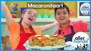 Taart van macaroni maken  Allerhande Kids [upl. by Ellatsyrc]