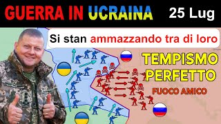 25 Lug Incidente di Fuoco Amico Russo APRE LA STRADA PER LACCERCHIAMENTO UCRAINO DI HLYBOKE [upl. by Bergess]