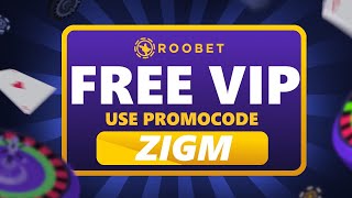 🔥HOW TO CLAIM PROMOCODE ON ROOBET AND GET FREE VIP👑  MAX LVL REWARDS 🎁 [upl. by Rudolfo]