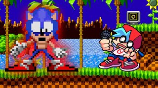 FNF Funkin For Hire Retake Mod  Vs Sonic [upl. by Shuping]