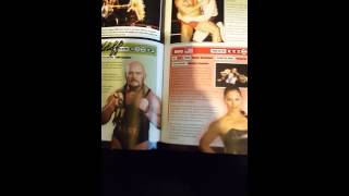 Wwe encyclopedia 1st edition autographs [upl. by Aubine]