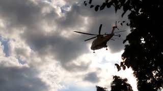 Lincolnshire and Notts Air Ambulance Taking Off At Newark [upl. by Samara]