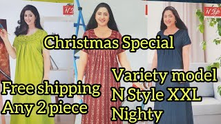 Christmas SpecialVariety designil N Style XXL nightyfree shipping any 2 piece contact 8111802140 [upl. by Curkell893]