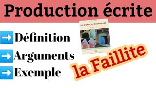 la faillite الإفلاسla Boîte a Merveillesproduction écrite1 BAC regionalArgumentshomme ruiné [upl. by Antoine88]