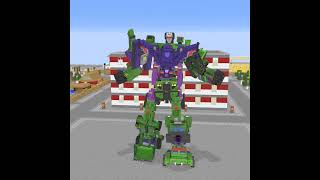 Transformers  combiner Devastator transform and roll out [upl. by Aurelio]