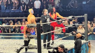 Stings FULL Retirement Speech amp Celebration After AEW Revolution PPV Goes Off The Air [upl. by Bea]