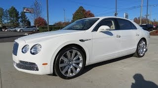 2014 Bentley Flying Spur Start Up Exhaust and In Depth Review [upl. by Yxel]