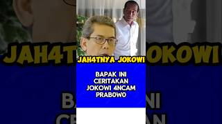 Bapak ini bocorkan fakta bahwa Jokowi anc4m Presiden Prabowo [upl. by Ginelle142]