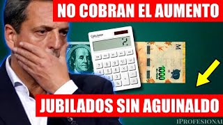 ❌ JUBILADOS QUE PIERDEN EL AGUINALDO EN JUNIO 2023  TRÁMITES Y COBROS ANSES 💸 [upl. by Bathsheb]