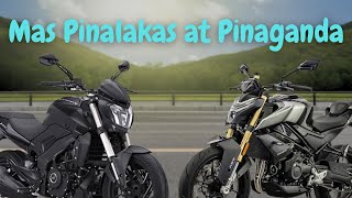 Alin ang mas angat  Bajaj Dominar 400 UG vs CF Moto 450NK [upl. by Elocim]