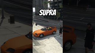 Giving out free cars in GTA 🚗💨 5shorts [upl. by Notrem]