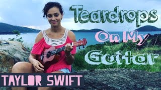 Teardrops On My Guitar  Ukulele Tutorial  Cover  Taylor Swift [upl. by Esther]