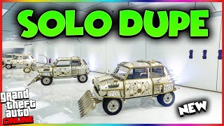 SOLO  GTA 5 ONLINE CAR DUPLICATION GLITCH  gta 5 money glitch  gta 5 duplication glitch [upl. by Eirallih]