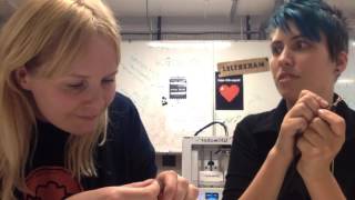 Workshop Piezoelectric Necklace ft Ebba Kierkegaard [upl. by Bridgid]