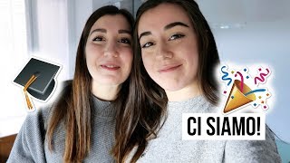 USCIAMO LA DATA DI LAUREA UFFICIALE 😱  STUDYVLOG 130319 [upl. by Kwon73]